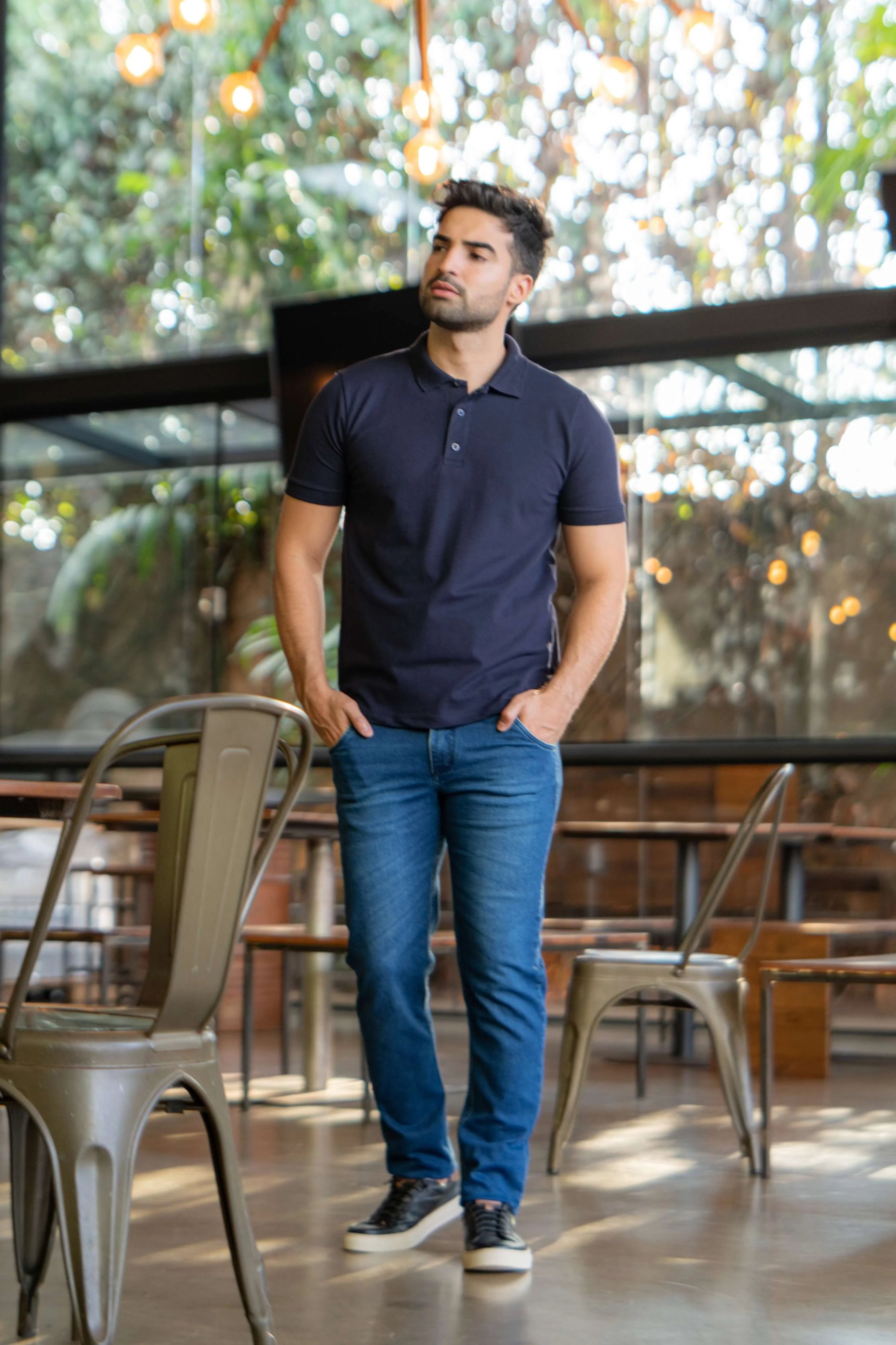 Vanguard Piquet Pima – Polo Premium de Algodão Pima com Elastano