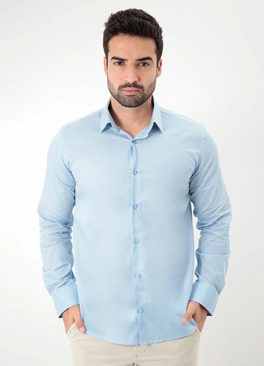 Vanguard Essential Slim – Camisa Manga Longa Slim Fit Exclusiva Mabshopping