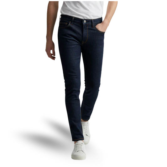 calça jeans Slim básica-VANGUARD