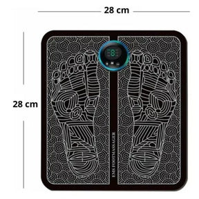 KIT MASSAGEM - Tapete e Massageador Elétrico - Dor nos Pés e Musculares