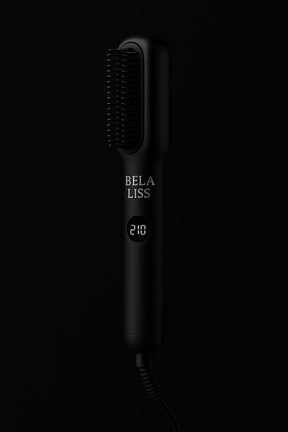 Escova Alisadora Elétrica Bivolt - Preta
